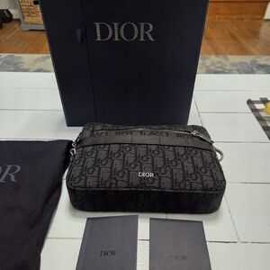 Dior Monogram Black Belt Bag